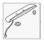 N24351580B2M - Electrical: High Mount Lamp for Mazda Image