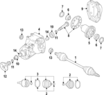 TA1127211 - : Pinion Bearings for Mazda Image