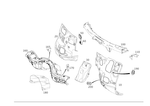 2056200501 - Front-End Assembly, Front Panel: Firewall for Mercedes-Benz Image