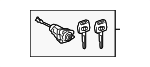 6905248130 - Body: Cylinder &amp; Keys for Toyota Image image