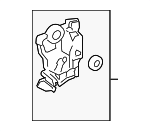 6903042230 - Body: Lock Assembly for Toyota Image image