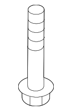 90119A0459 - Suspension: Lower Control Arm Rear Bolt for Toyota Image