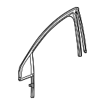 85101985 - : Run Weather-Strip for Buick: Enclave Image