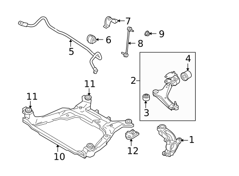 Suspension Components for 2009 Volvo V70 #1