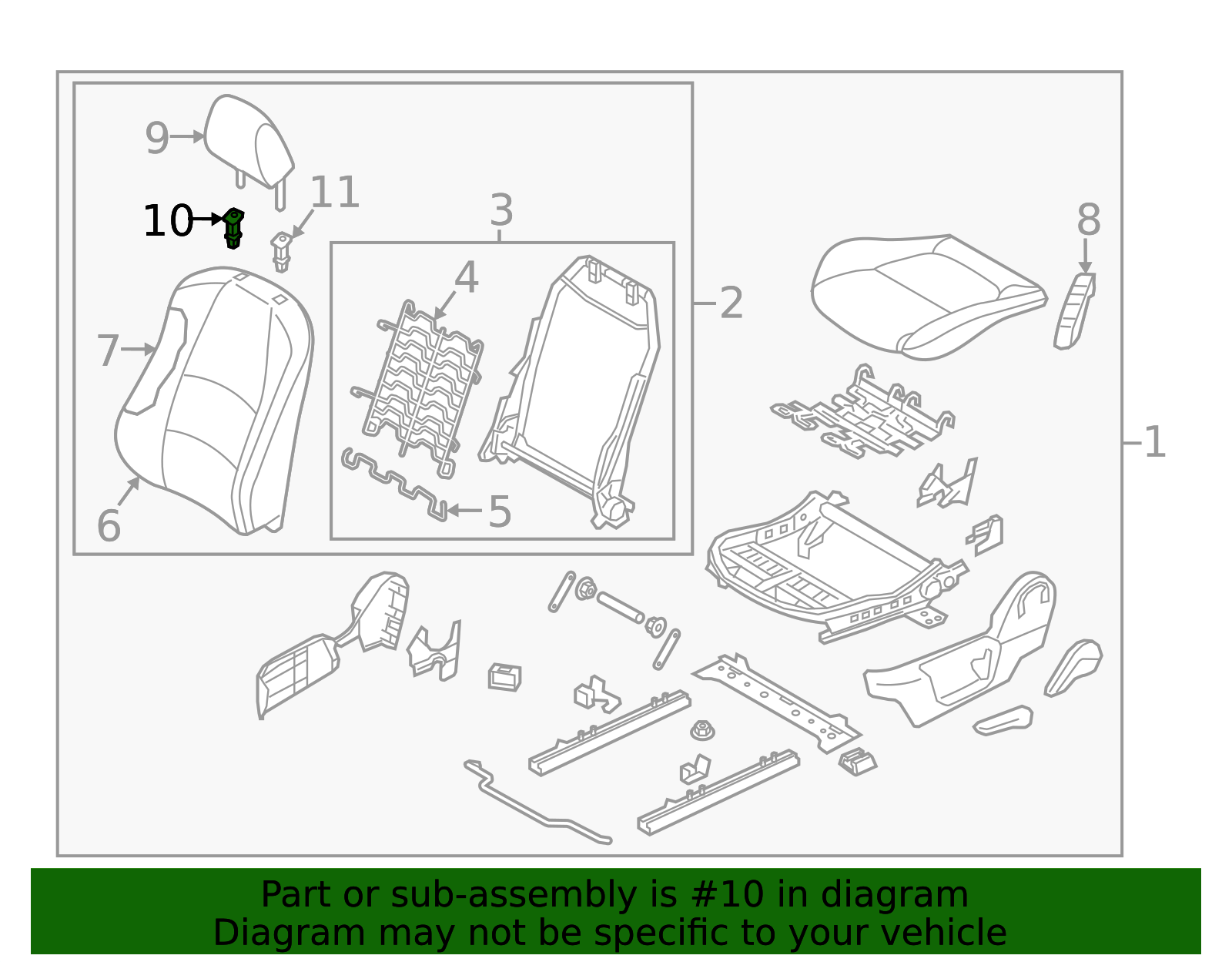 BHN9-88-1G9-02 - Headrest Guide 2014-2025 Mazda | Mazda-Parts