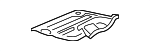 74128TK8A00 - Body: Lower Plate for Honda: Odyssey Image