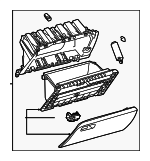 5530348250C0 - : Glove Box Assembly for Lexus Image