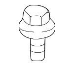 934040601608 - : Outer Belt Assembly Mount Bolt for Acura: CL, TL, TLX Image