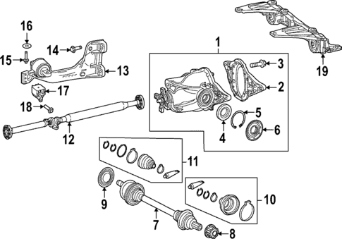 Axle & Differential for 2021 Mercedes-Benz Metris #0