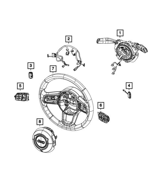 68330408AB - Electrical: Speed Control Switch for Mopar Image