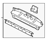 99750197304GRV - Body: Rear Body Panel for Porsche: 911 Image