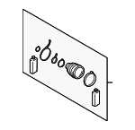 3717A017 - : Outer Boot for Mitsubishi: Lancer Image