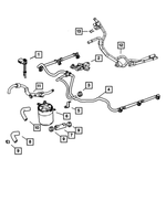 68048194AB - : Fuel Return Tube for Mopar Image