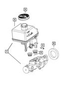 68398159AA - Brakes: Brake Master Cylinder Reservoir for Mopar Image