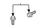 994630816 - Electrical: Insulator Bolt for Mazda Image