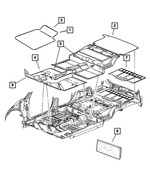 1GK371K5AC - : Floor - Complete Mat Kit for Chrysler: PT Cruiser Image