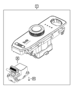 68658539AA - Transmission: Transmission Shifter for Mopar Image