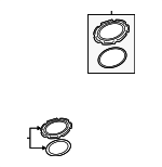 17046TBAA00 - Fuel System: Lock Retainer for Honda Image