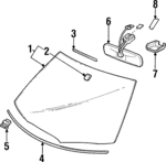 MR262606 - : Mirror Inside for Mitsubishi Image