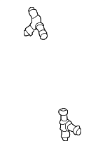 1J0122351 - Belts &amp; Cooling: Radiator Coolant Hose Adapter for Audi Image