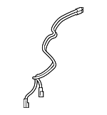 54349448966 - Body: Pressure Hose for BMW: 840i, 840i xDrive, M8, M850i xDrive Image