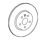 42431F6010 - : Rotor for Toyota: bZ4X, Crown, Crown Signia Image