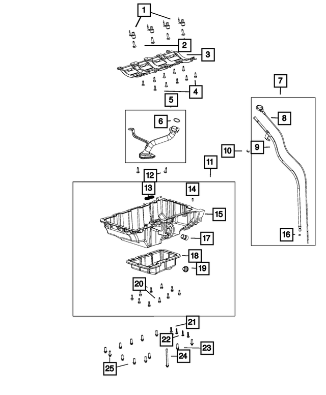 68434898AA - : Engine Oil Level Indicator for Mopar Image