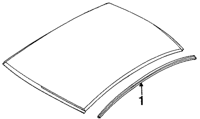 5288432 - Body: Roof Molding for Mopar Image