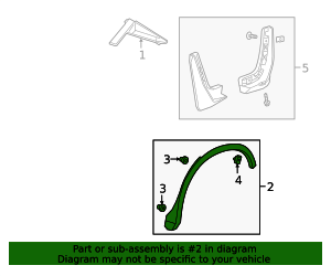 2019-2026 Chevrolet Blazer Rear Driver Side Wheel Opening Molding ...