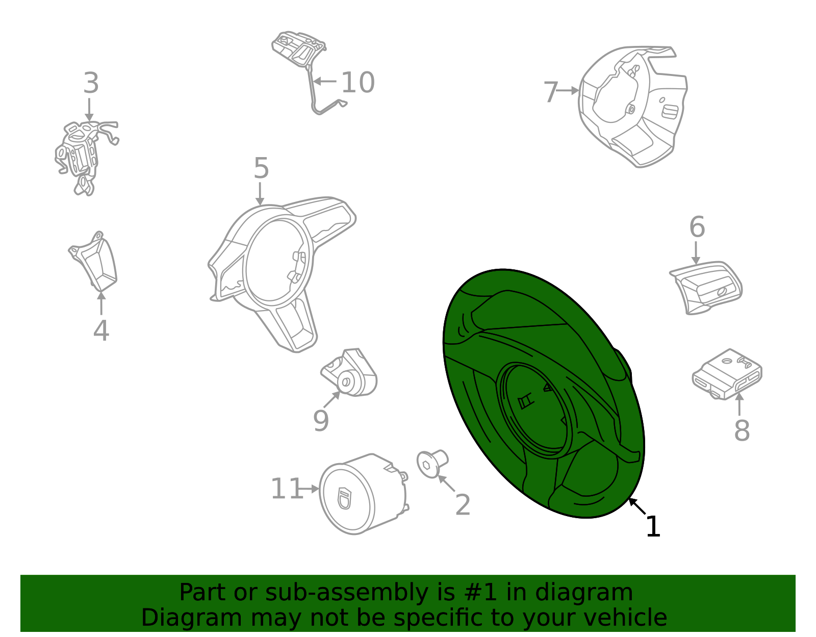 Steering Wheel - Porsche (9P1-419-091-EP-A34)