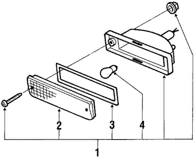 B613041G00 - : Signal Lamp Assembly for Nissan Image