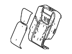 715080E010 - Body: Seat Back Pad for Lexus: RX350, RX350h, RX450h+, RX500h Image