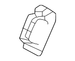 7299648180C0 - Body: Child Restraint Anchor Plate Cap for Lexus Image