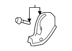 720580E150C0 - Body: Recline Lever for Lexus: RX350, RX350h, RX450h+, RX500h Image