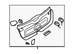 8P4867979F - Body: Lower Trim Panel for Audi: A3, A3 Quattro Image