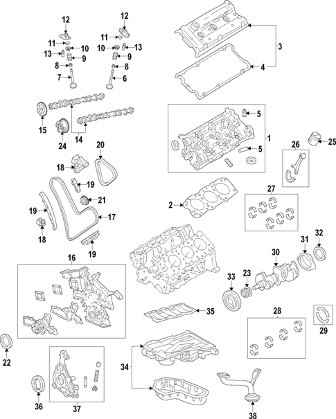 Engine for 2012 Toyota FJ Cruiser #3