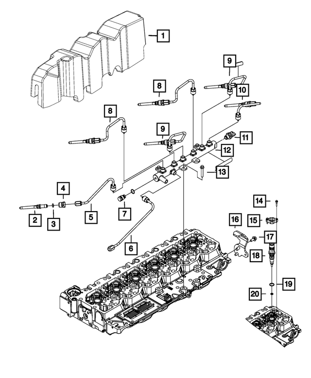 5014222AB - Fuel: Stud, Mounting for Mopar Image