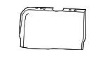 68066851AA - Body: Seat Back Pad for Dodge: Ram 2500, Ram 3500 | Ram: 2500, 3500 Image