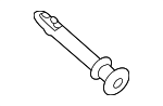 84516B1000 - Body: Glove Box Hinge Pin for Hyundai Image