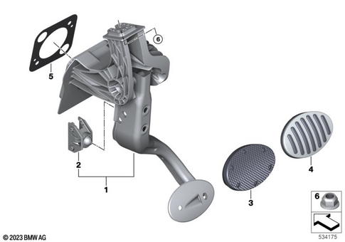 Pedals for 2024 Mini Countryman SE ALL4 #0