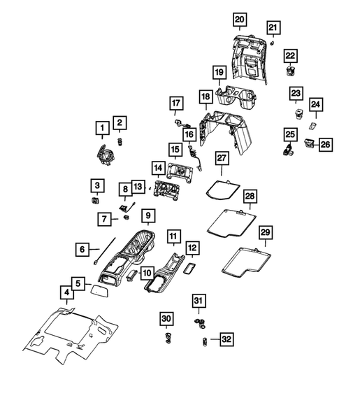 Consoles for 2021 Jeep Wrangler #0