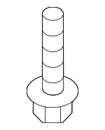 1125408256B - Emission System: Vapor Canister Bolt for Kia Image