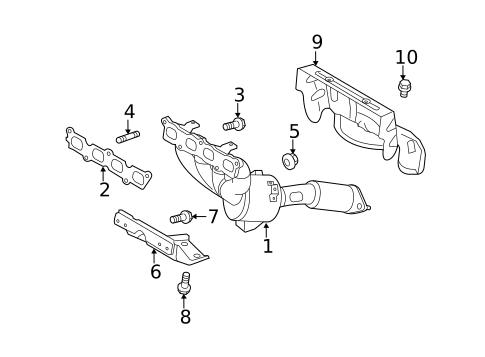 Exhaust Manifold for 2015 Ford Fiesta #0