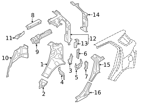 Inner Structure for 2020 Ford EcoSport #0