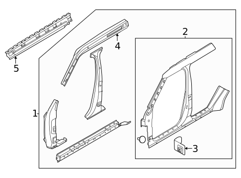 Aperture Panel for 2025 INFINITI QX80 #0