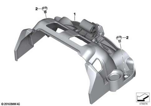 Seat Bench Locking System for 2026 BMW-Motorrad K 1600 B #0