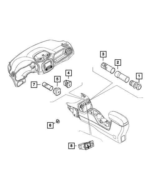Radio, Antenna, Speakers, DVD, and Video systems for 2020 Jeep Renegade #4