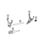68161352AB - Transfer Case and Power Transfer Unit: Shift Rail for Mopar Image