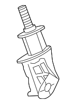 97073121900 - Body: Mirror Base for Porsche: Panamera Image