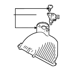 17705F0260 - Engine: Cover for Lexus Image